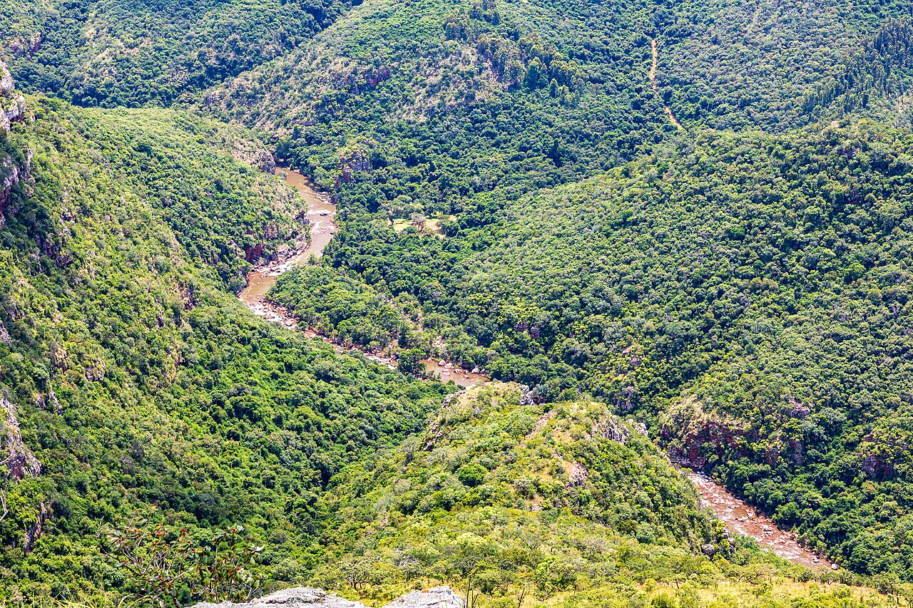 Blyde River Canyon from the Lowveld View lookout