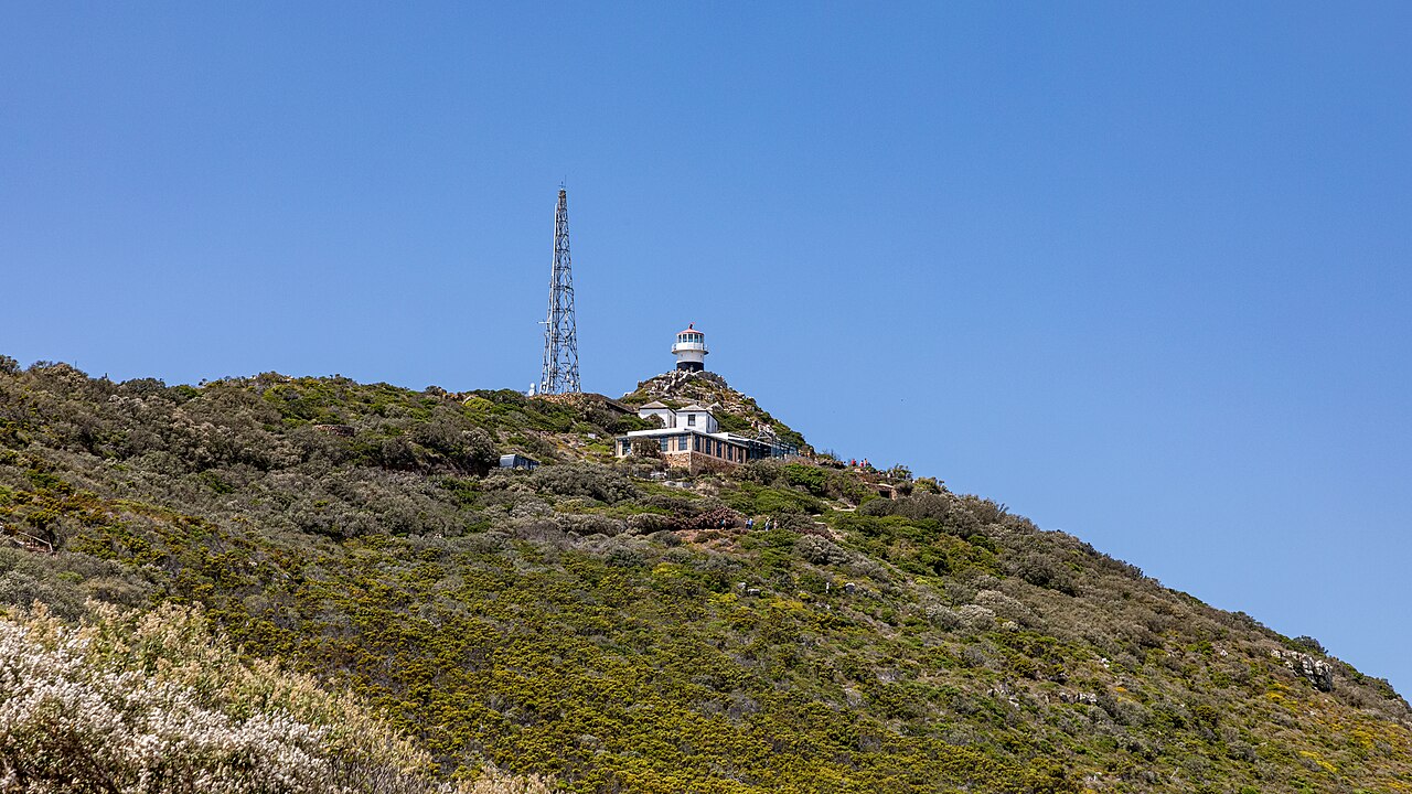 The old lighthouse above Cape Point
