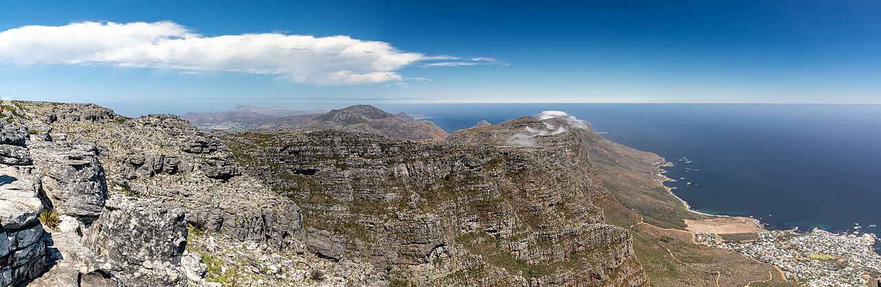 Panoramic view from Table Mountain