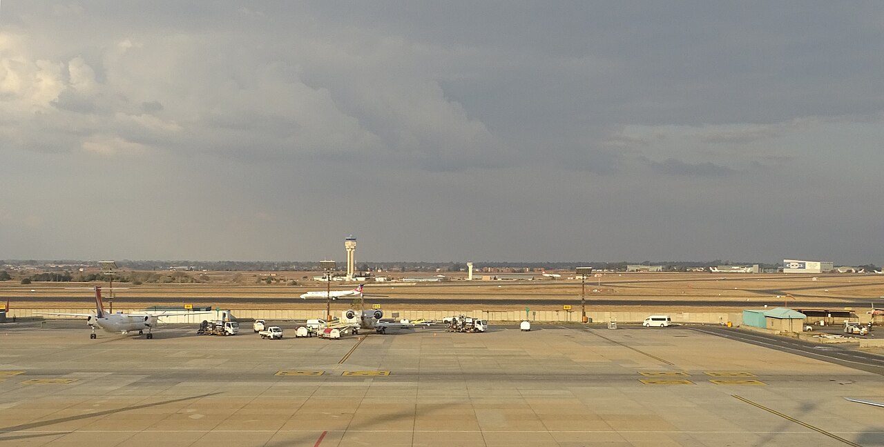 O. R. Tambo International Airport in Johannesburg O. R. Tambo International Airport in Johannesburg