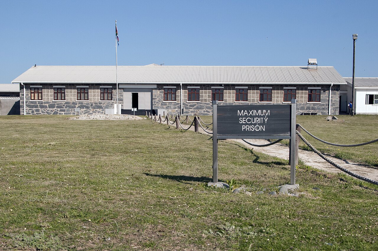 Former maximum-security prison on Robben Island Former maximum-security prison on Robben Island