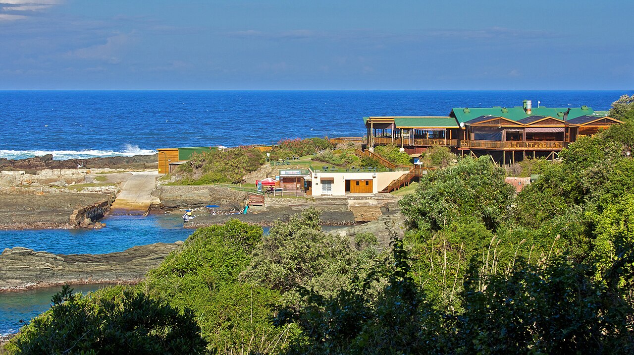 Storms River campsite beside the ocean in Tsitsikamma Storms River campsite beside the ocean in Tsitsikamma