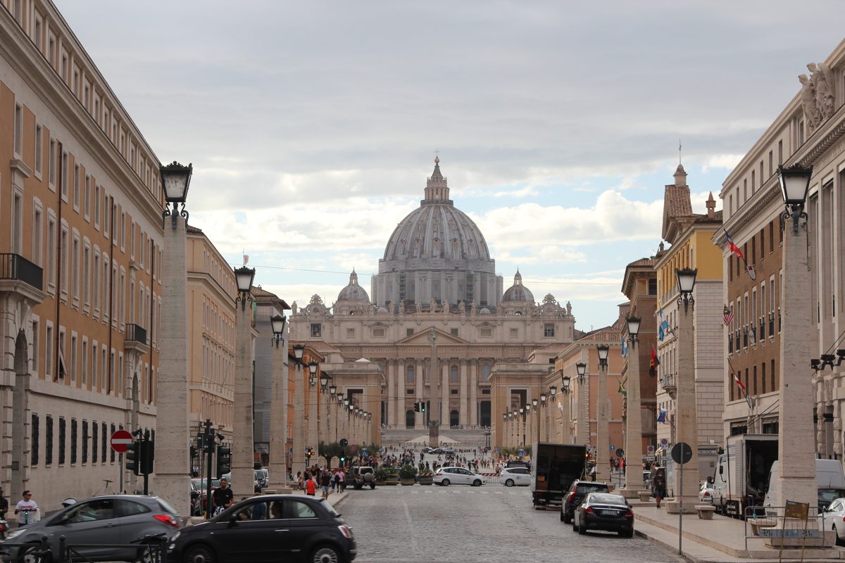 Via della Conciliazione leading toward St. Peter’s Basilica
