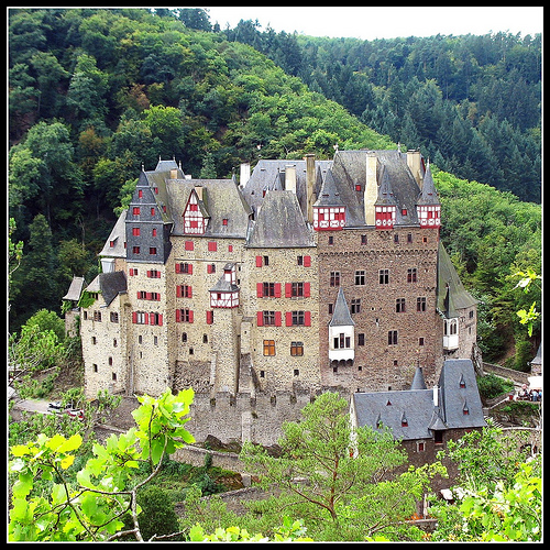 Burg Eltz — fairytale medieval castle in Rhineland-Palatinate, Germany