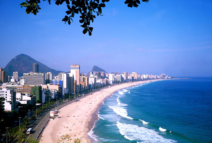 Ipanema Beach, Rio de Janeiro, IN Brazil