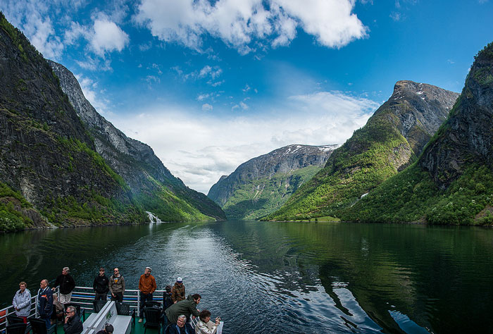 Dramatic view of Norway's fjords
