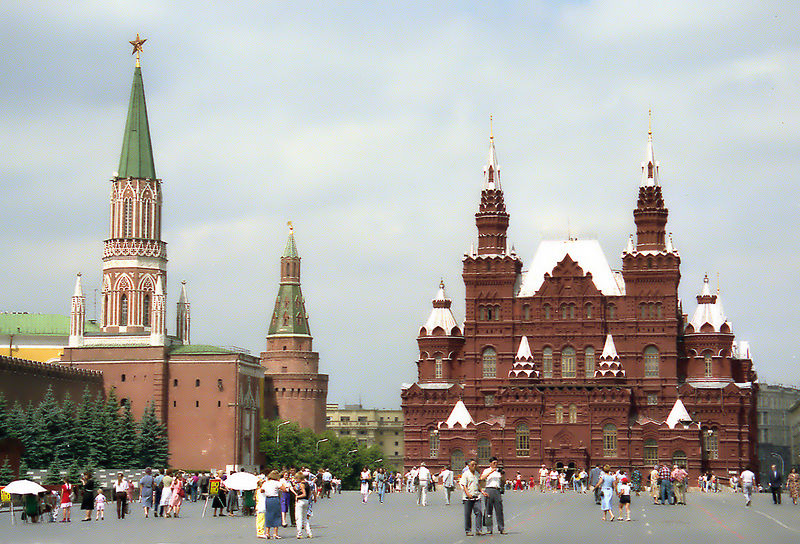 Red Square in Moscow.