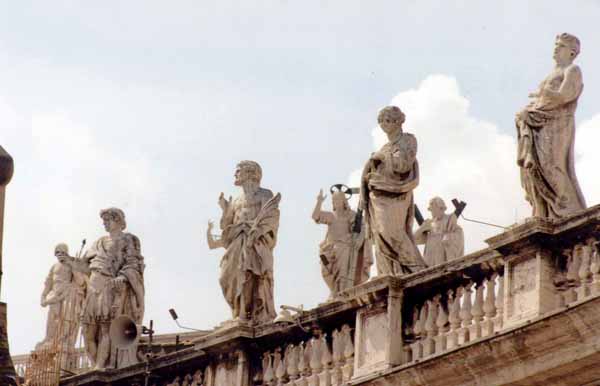 Exterior View of Saint Peter