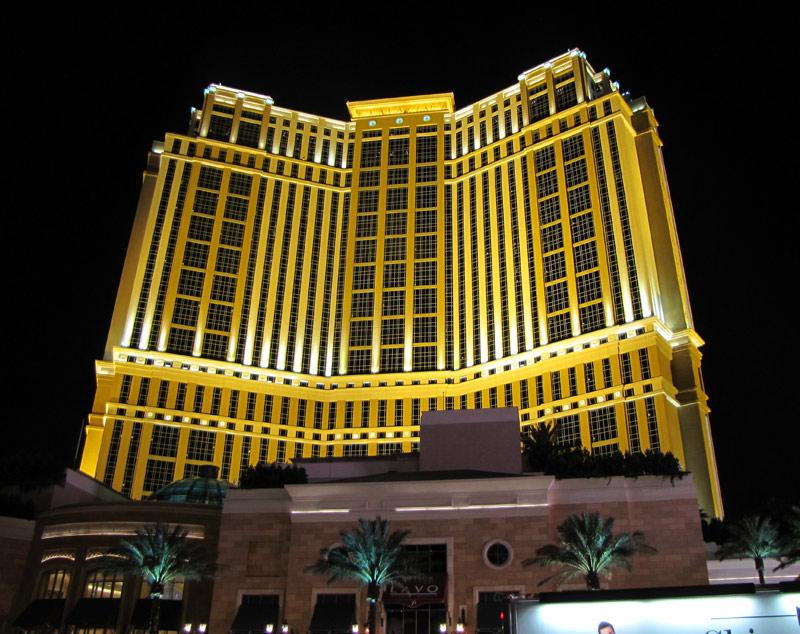 The Palazzo is a luxury hotel and casino resort