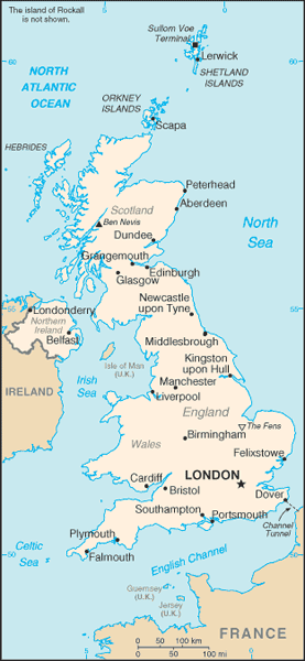 England Map