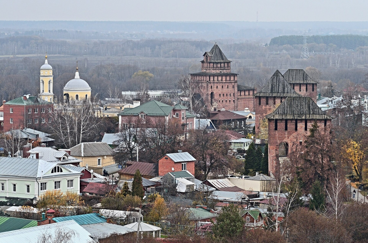 The historic Kremlin area in Kolomna The historic Kremlin area in Kolomna