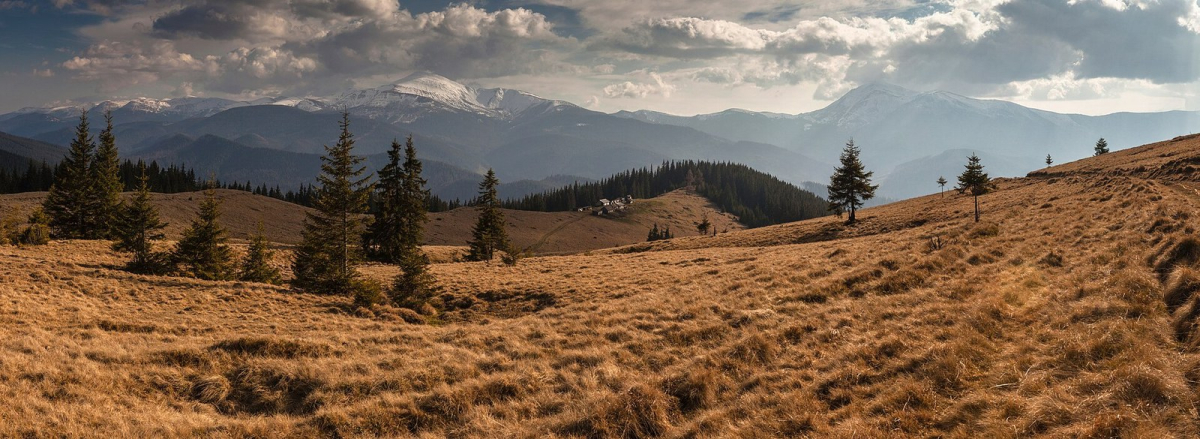 Carpathian mountain landscape around Polonyna Hryhorivka Carpathian mountain landscape around Polonyna Hryhorivka