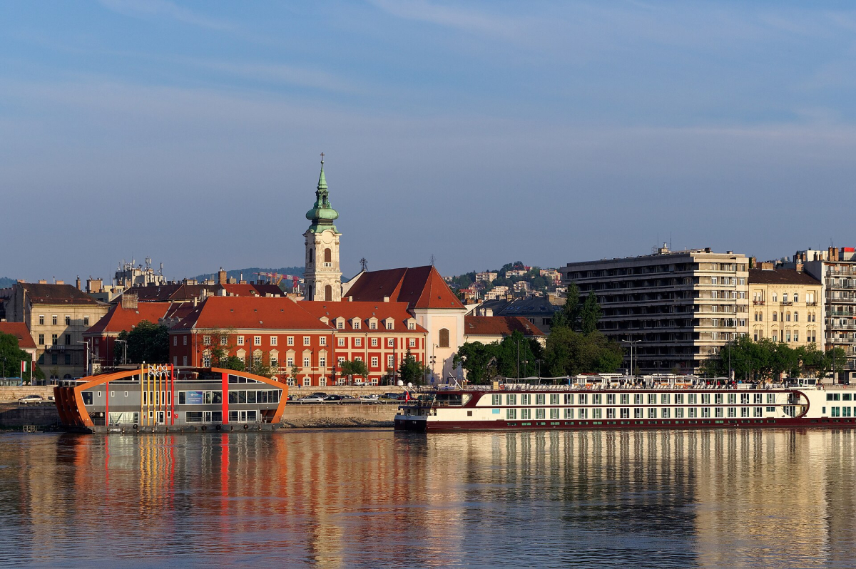 Danube waterfront in Budapest Danube waterfront in Budapest