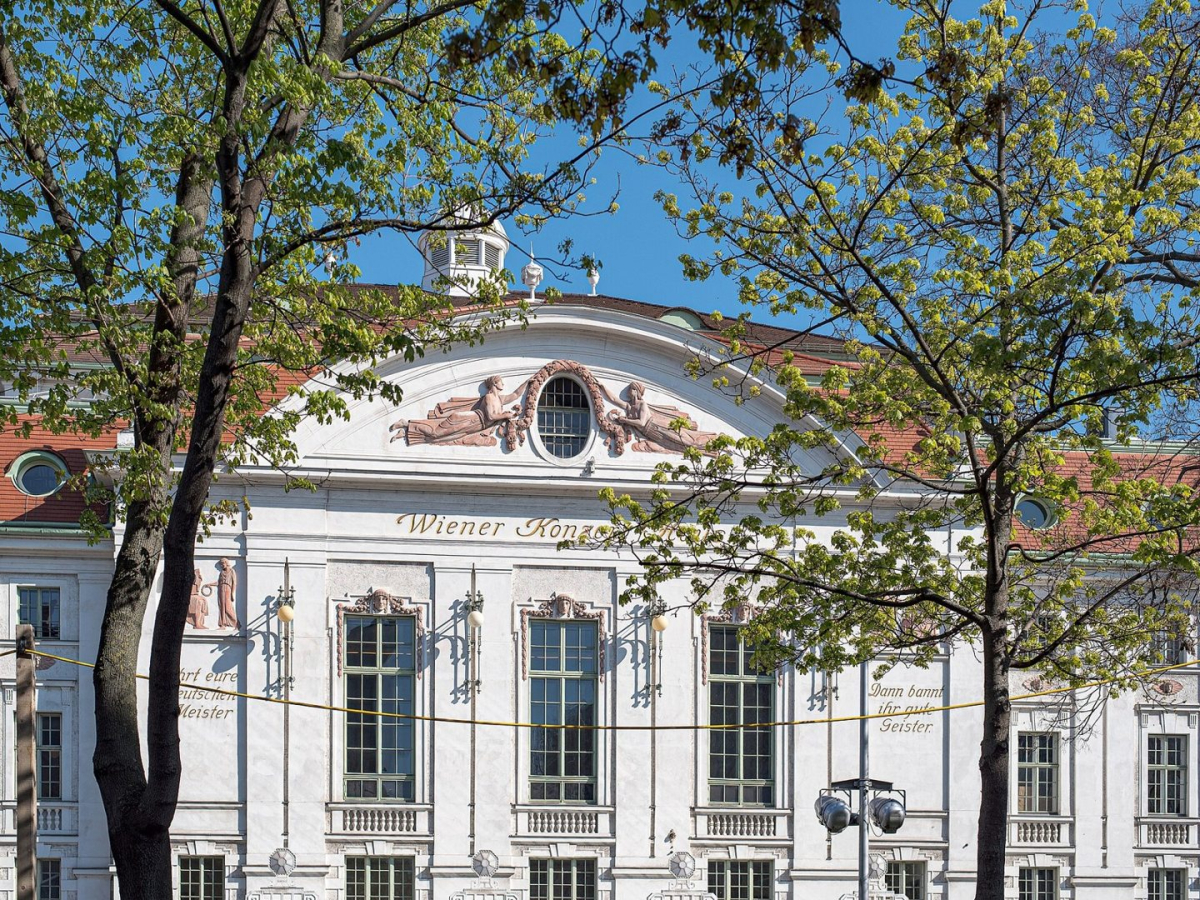 The Konzerthaus building in Vienna The Konzerthaus building in Vienna