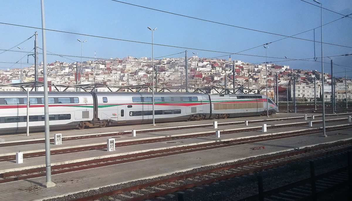 An Al Boraq train at Tangier