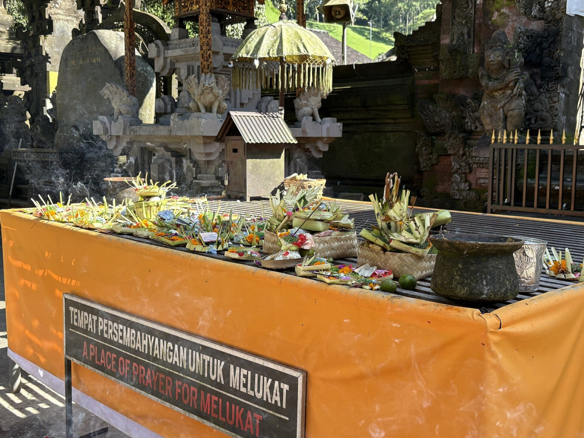 Pura Tirta Empul in central Bali. Pura Tirta Empul in central Bali