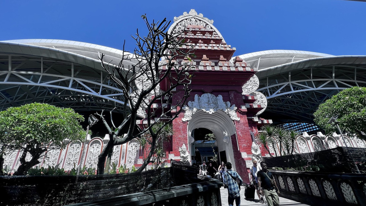 I Gusti Ngurah Rai International Airport in Bali. I Gusti Ngurah Rai International Airport in Bali