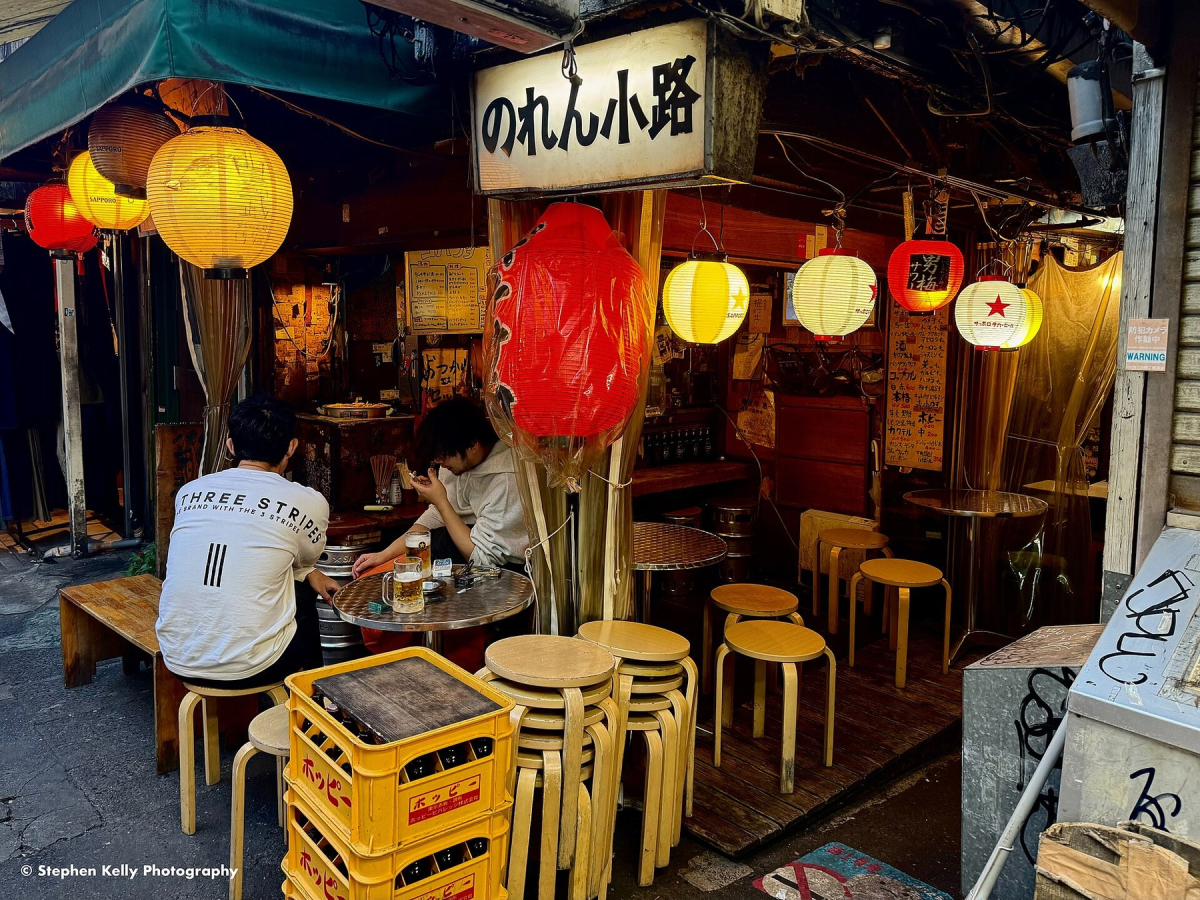 Small bars and restaurants in Harmonica Yokocho, Kichijoji, Tokyo Small bars and restaurants in Harmonica Yokocho, Kichijoji, Tokyo