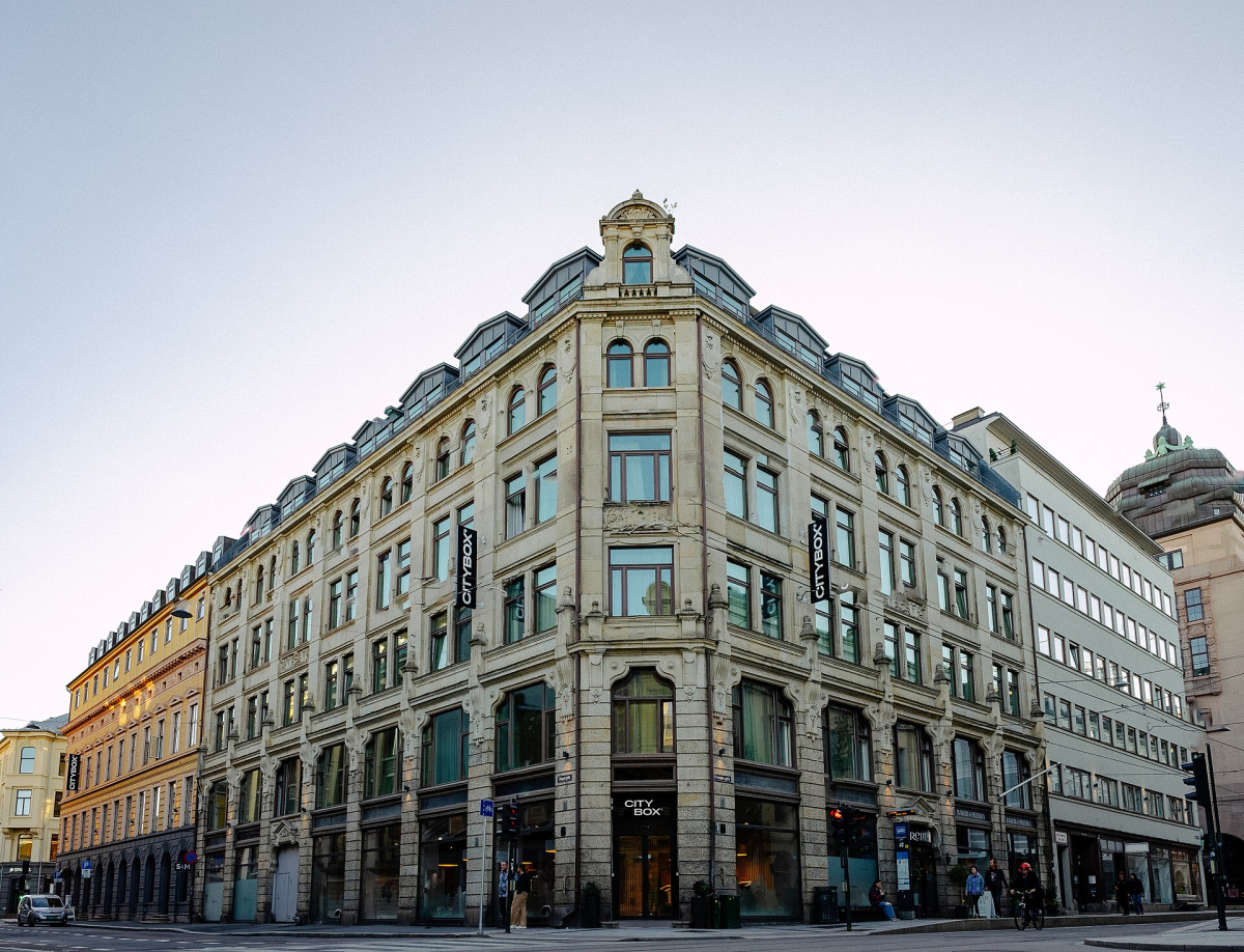 Citybox Oslo in Prinsens gate, photographed in May 2024. Room prices depend on stay dates and rate conditions. Citybox Oslo in Prinsens gate, photographed in May 2024. Room prices depend on stay dates and rate conditions.