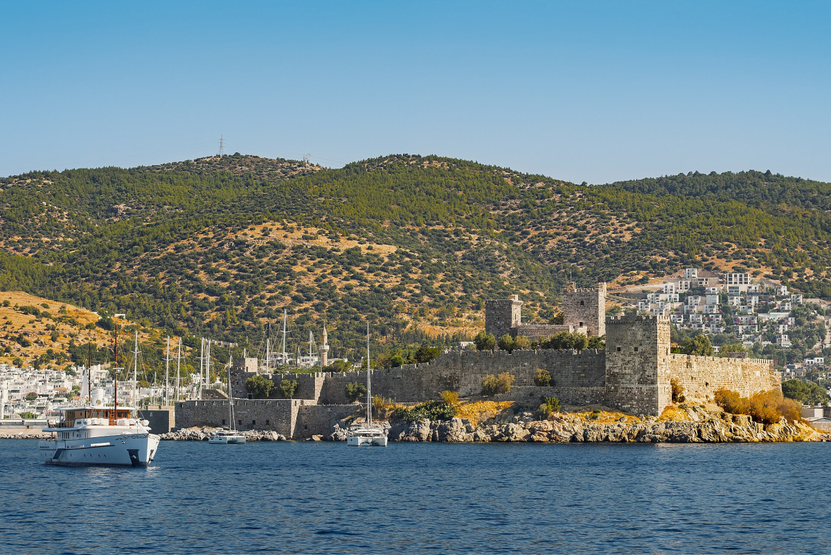 Bodrum Castle and the harbour