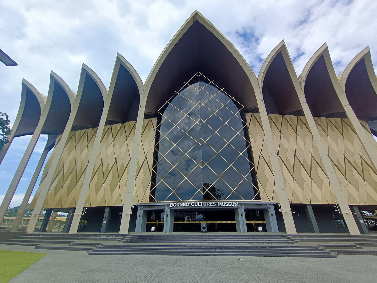 Borneo Cultures Museum in Kuching, photographed in 2024. Borneo Cultures Museum in Kuching, photographed in 2024.