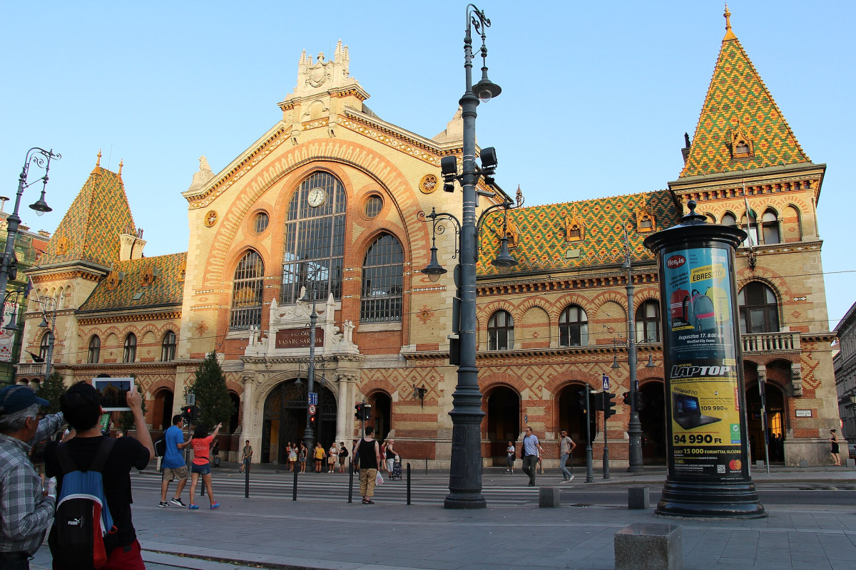 Budapest Central Market Hall exterior Budapest Central Market Hall exterior