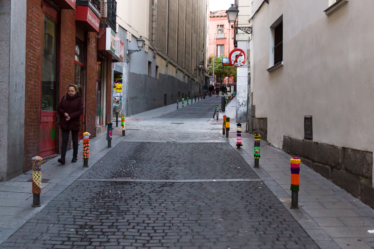 Calle de Lavapiés, photographed in 2016.