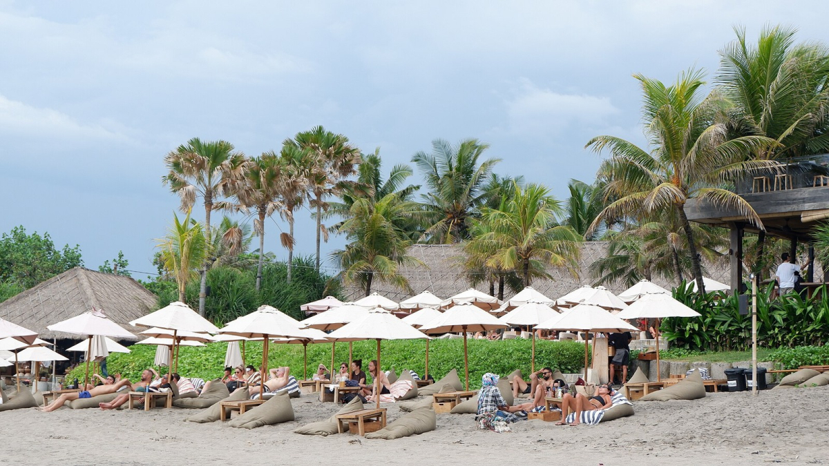 The beach at Canggu