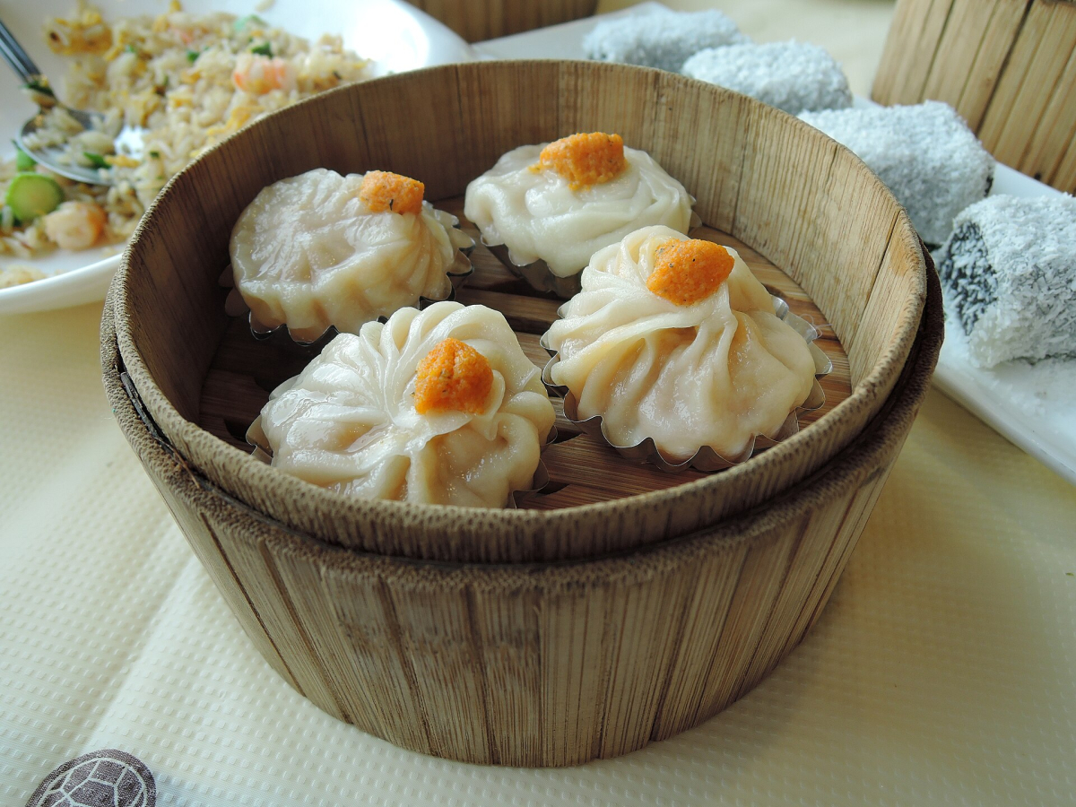 A serving of dumplings illustrating everyday meal planning