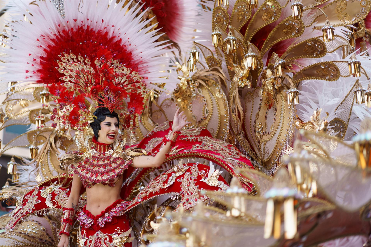 Carnival parade in Santa Cruz de Tenerife
