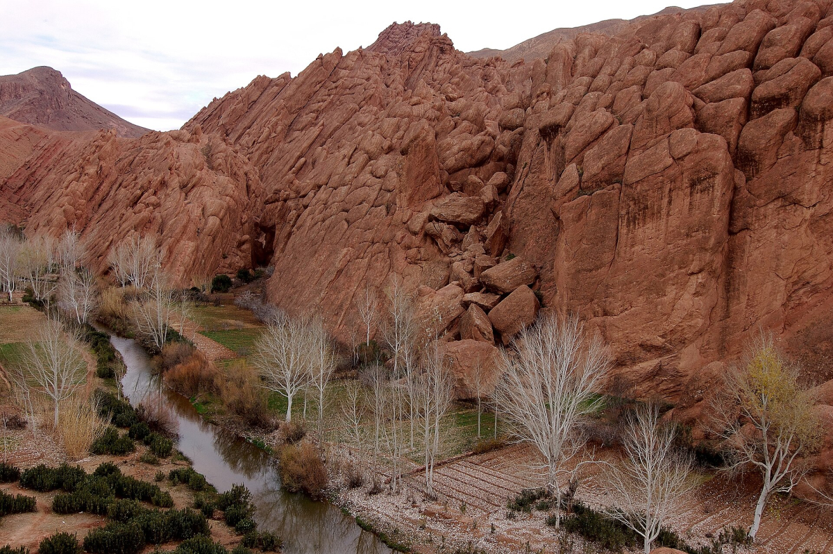 Rock formations in the Dadès Valley, photographed in 2005 Rock formations in the Dadès Valley, photographed in 2005