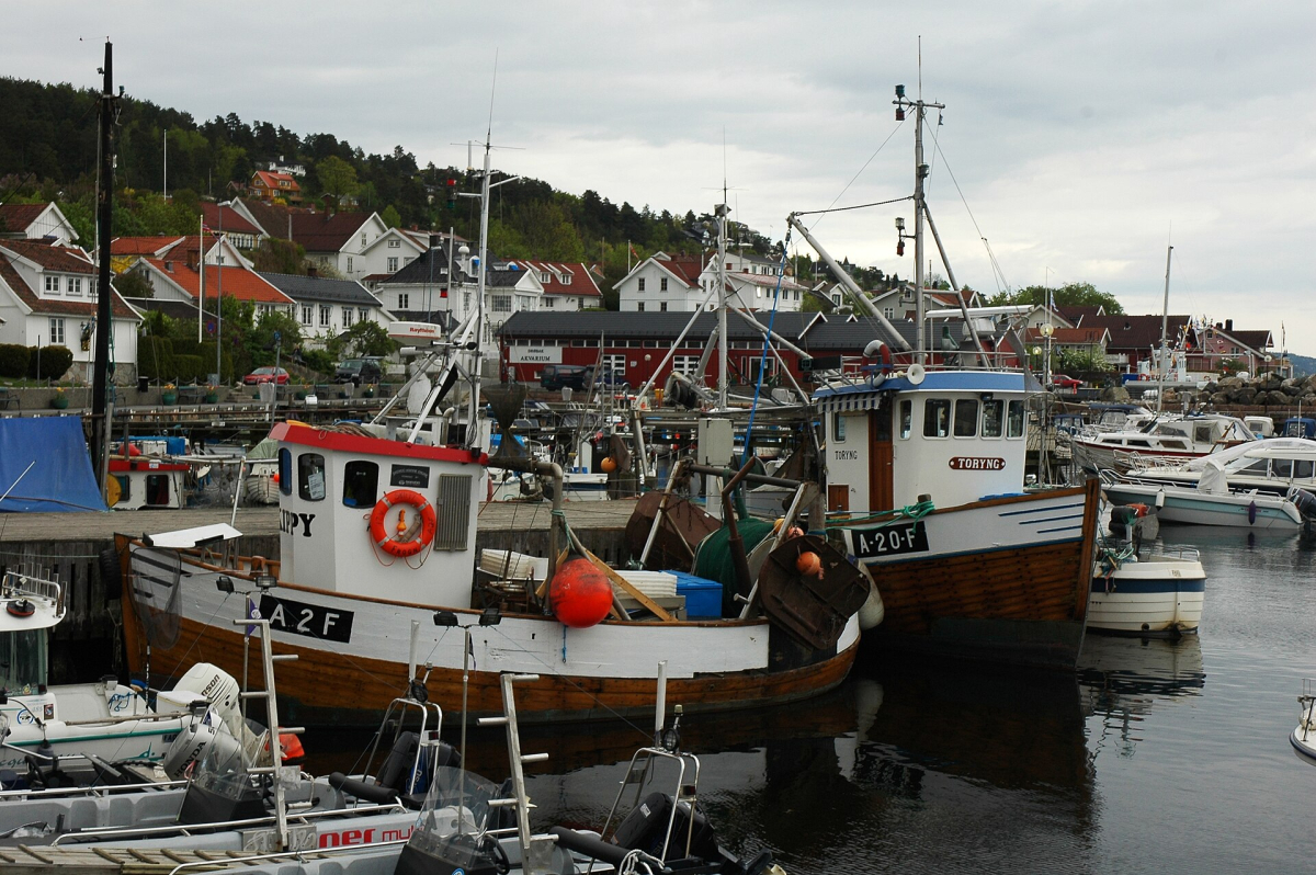 Drøbak harbour. Drøbak harbour.