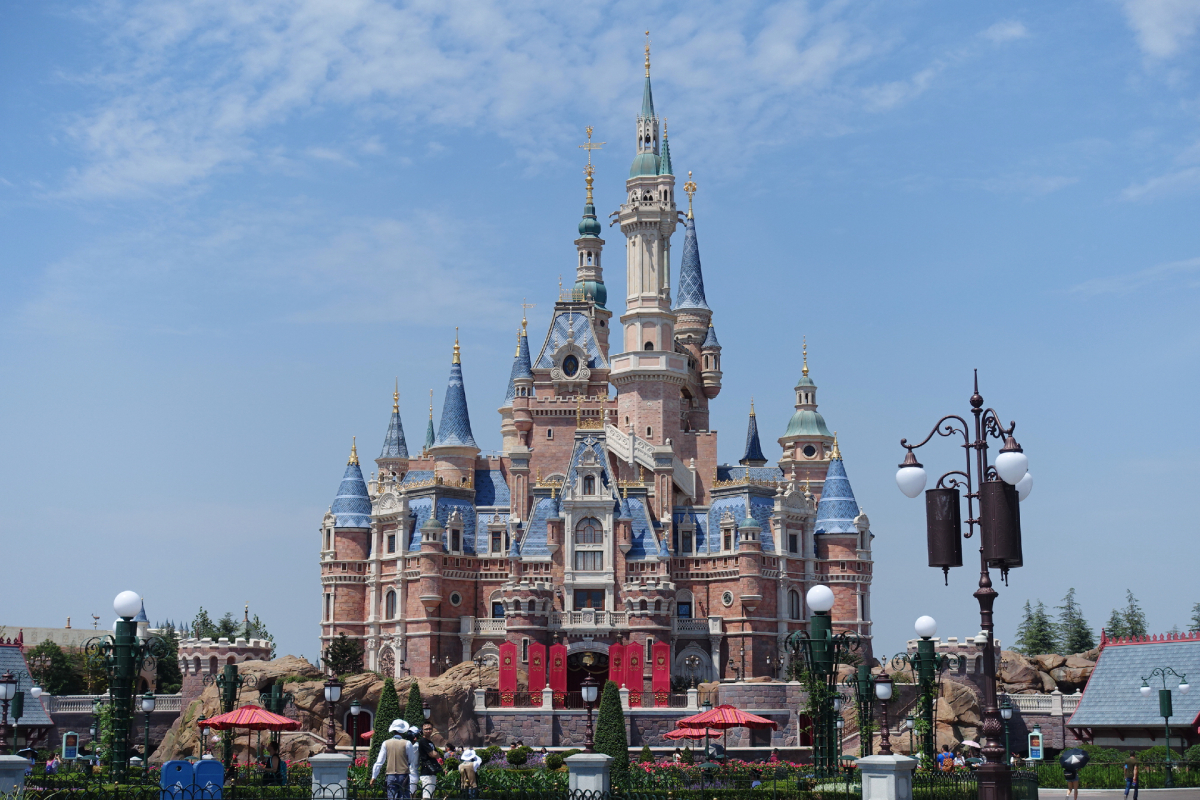 Enchanted Storybook Castle at Shanghai Disneyland Enchanted Storybook Castle at Shanghai Disneyland