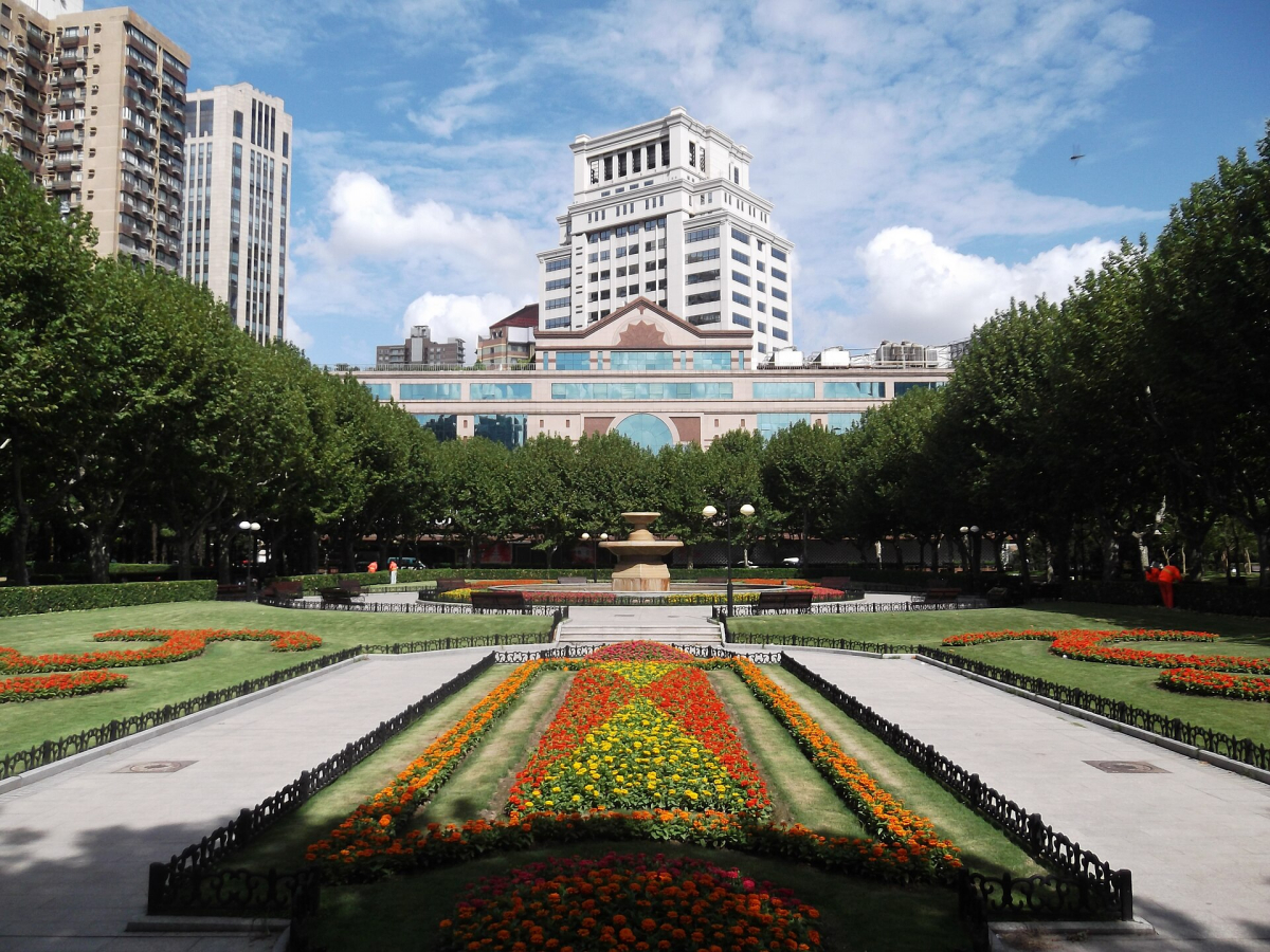 Spring greenery in Shanghai