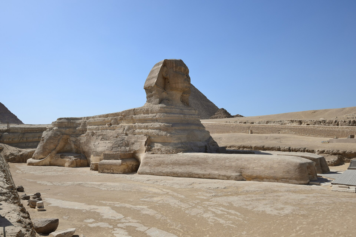 Great Sphinx on the Giza plateau Great Sphinx on the Giza plateau