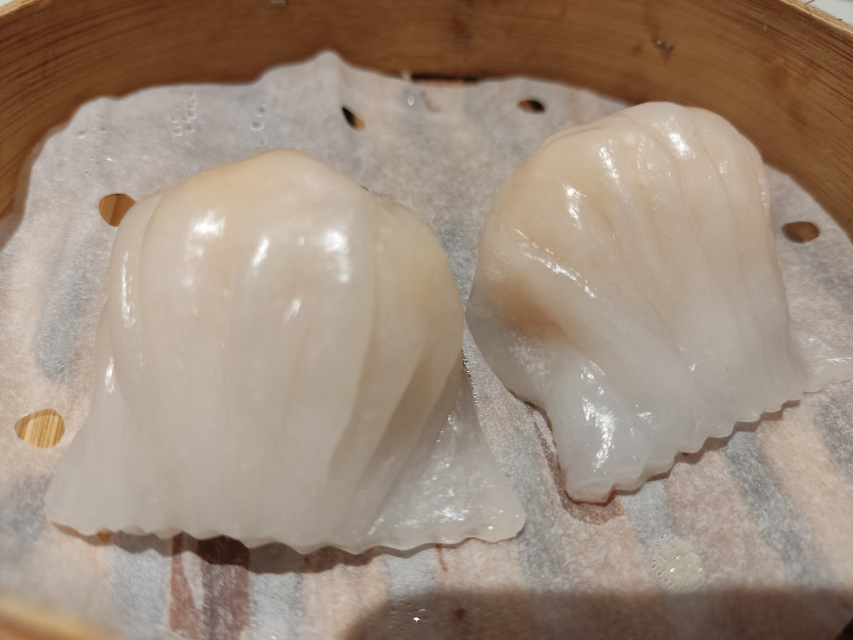 Har gow shrimp dumplings