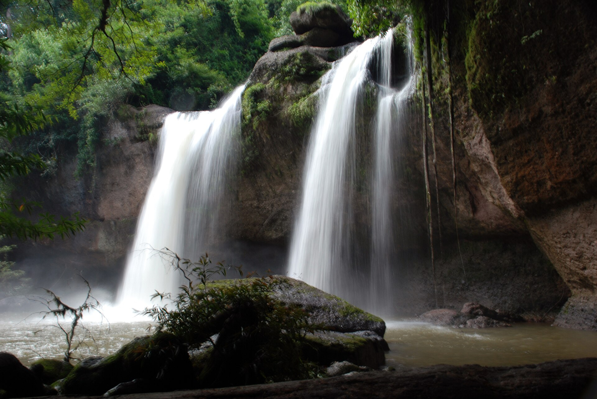 Haew Suwat waterfall in Khao Yai National Park