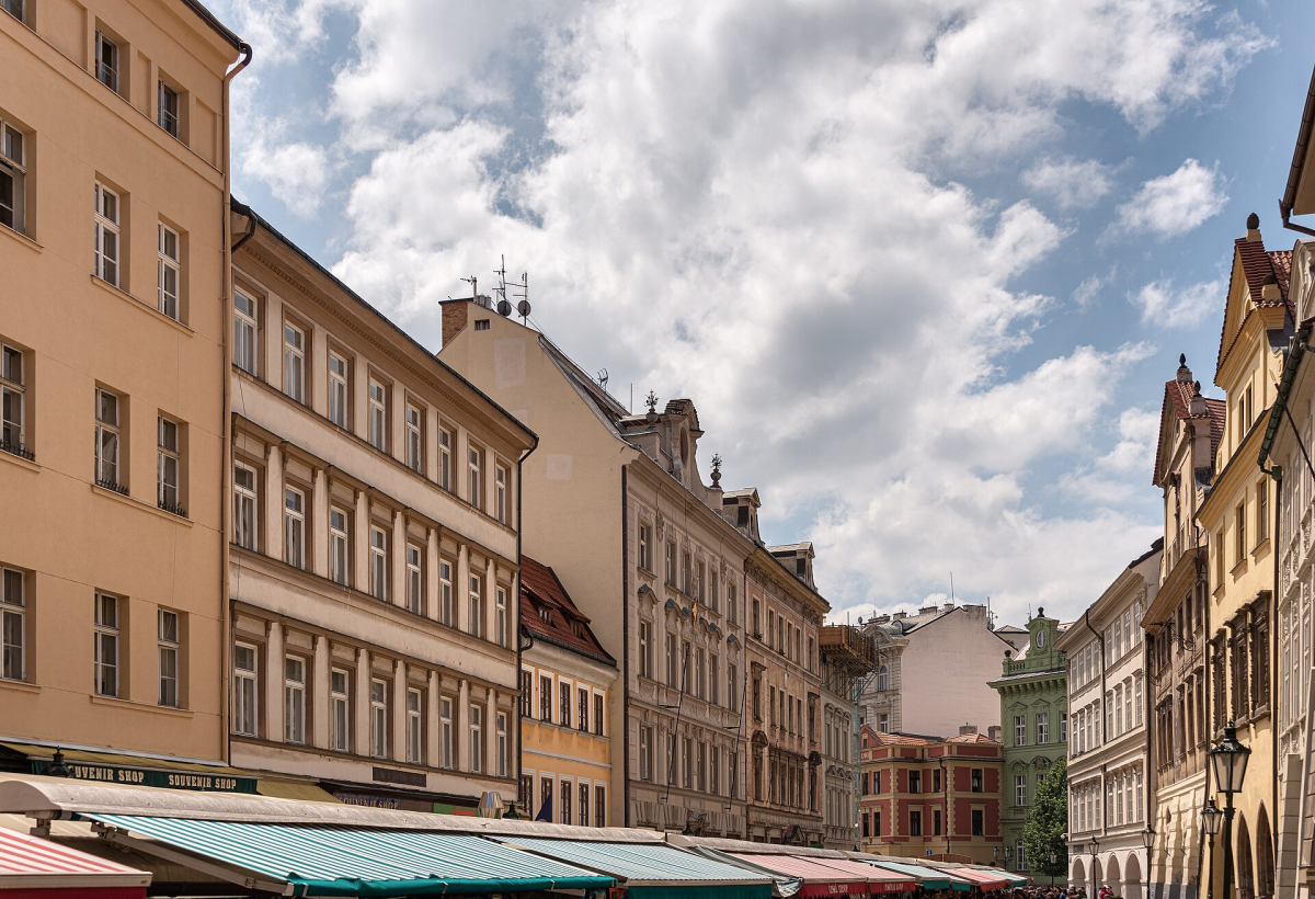 Shopping streets in Prague