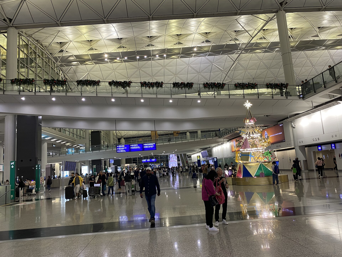 Hong Kong International Airport Terminal 1. Hong Kong International Airport Terminal 1.