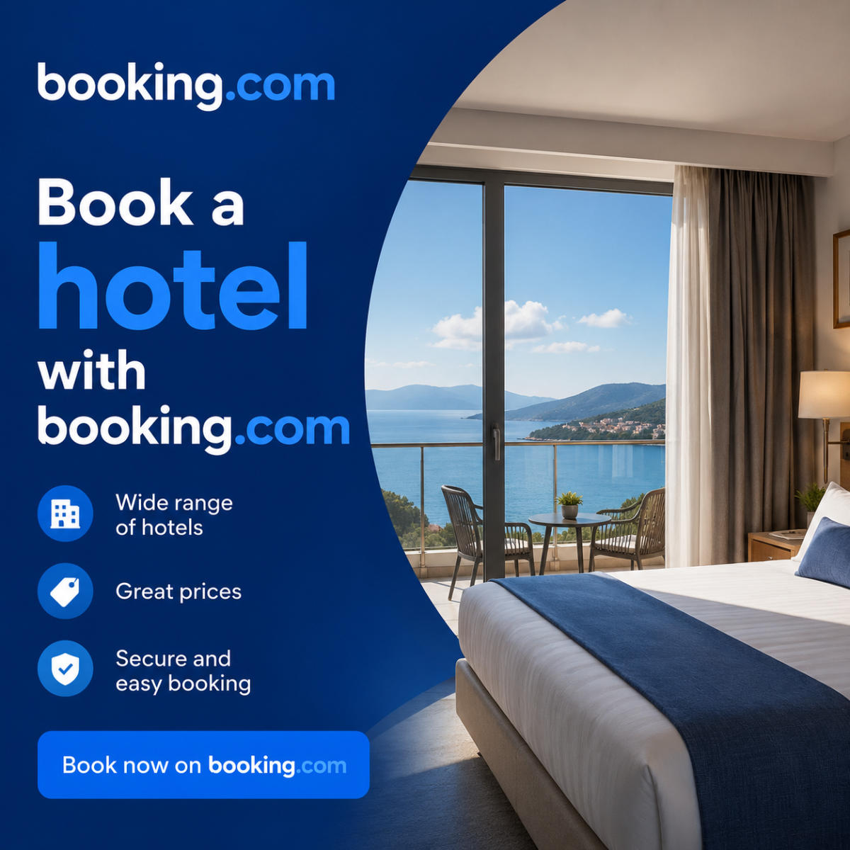 Bookk a hotel