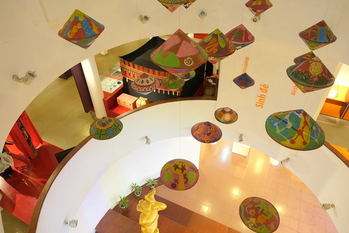 Interior of the Vietnamese Women’s Museum in Hanoi