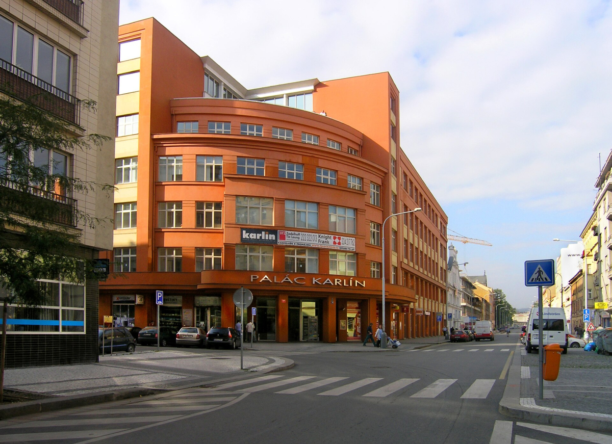 The urban landscape east of Prague’s historic centre The urban landscape east of Prague’s historic centre