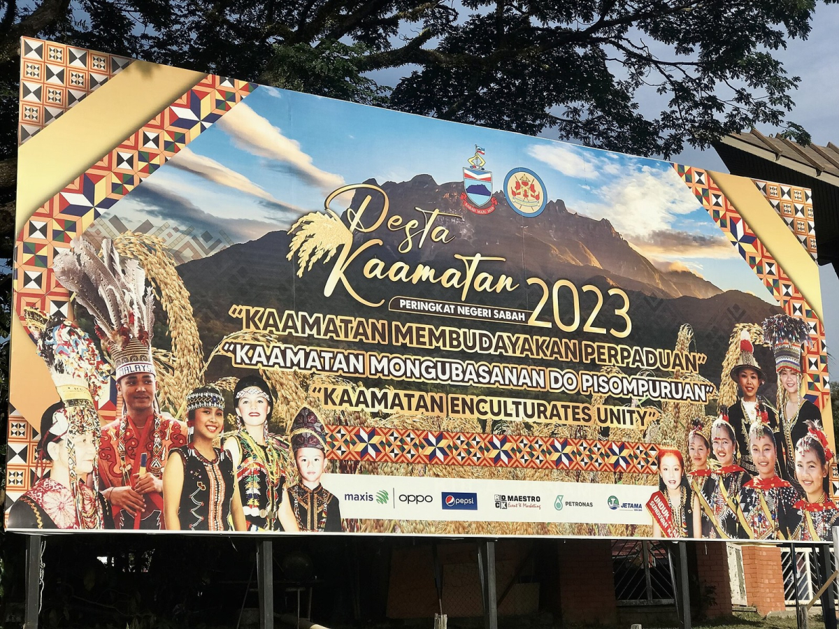 A Kaamatan celebration setting in 2023; future programmes must be checked with organisers. A Kaamatan celebration setting in 2023; future programmes must be checked with organisers.