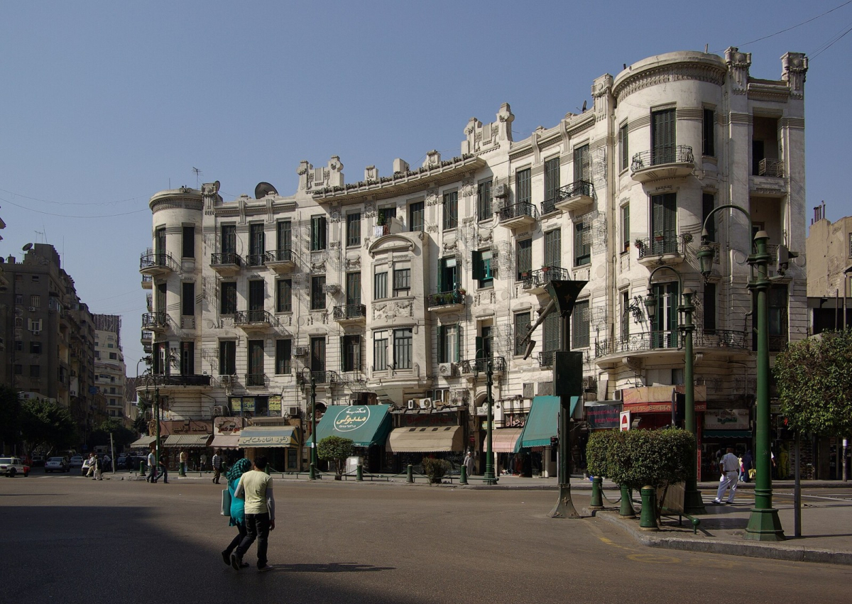 Buildings surrounding Talaat Harb Square Buildings surrounding Talaat Harb Square
