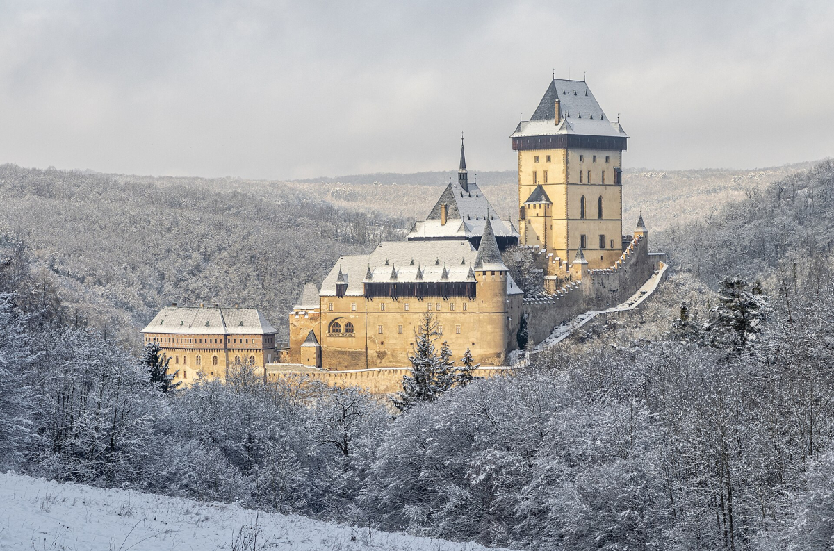 Karlštejn Castle outside Prague