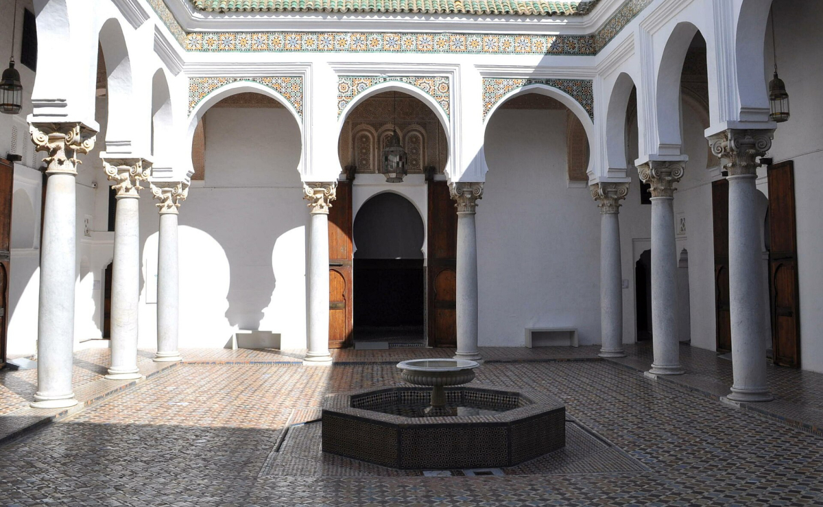 The courtyard of Tangier’s Kasbah Museum, photographed in 2018 The courtyard of Tangier’s Kasbah Museum, photographed in 2018