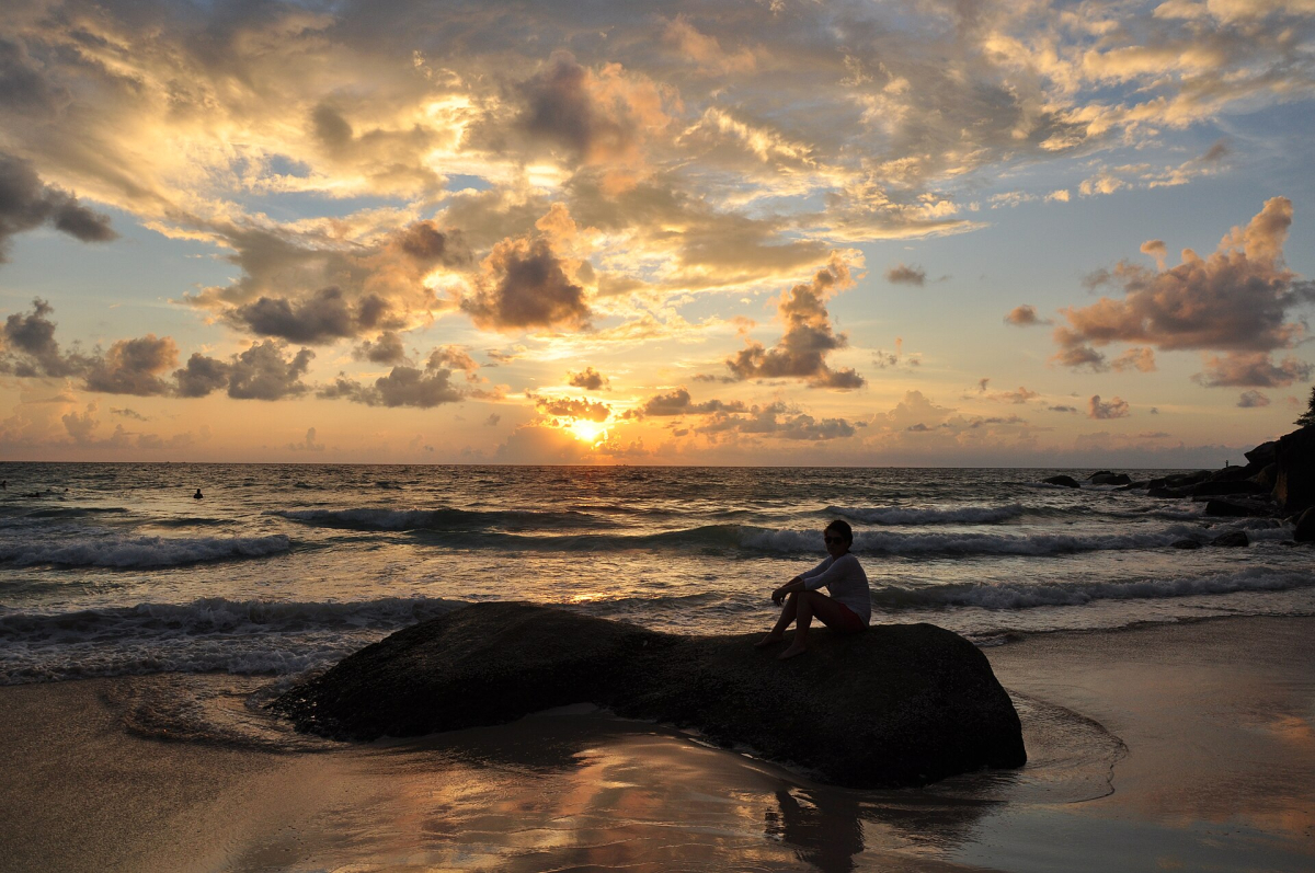 Kata Noi beach on Phuket.
