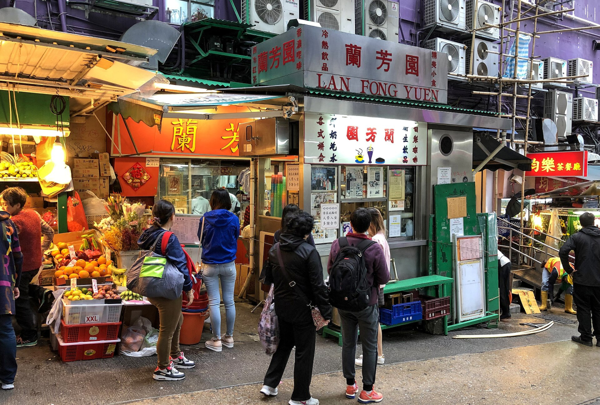 Lan Fong Yuen on Gage Street in Central
