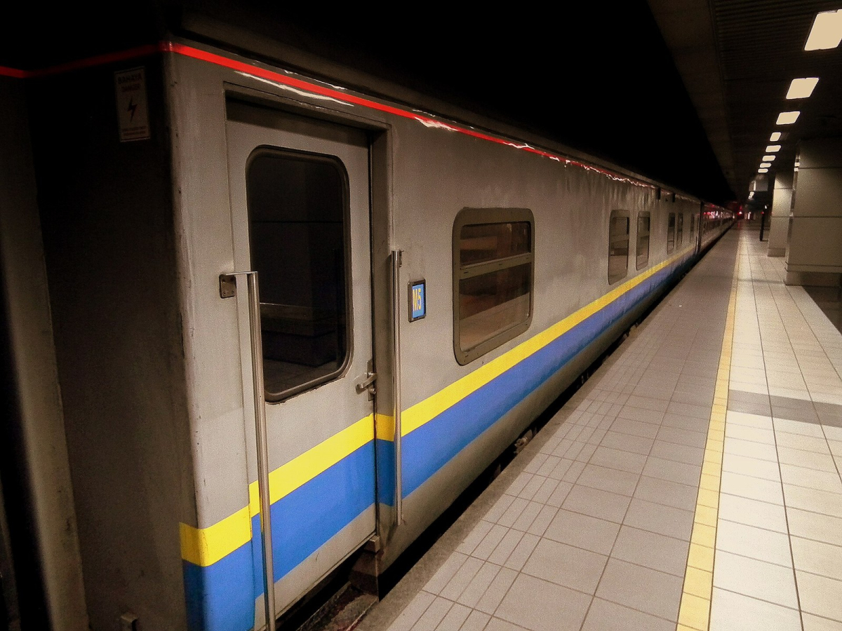 A train at Kuala Lumpur Sentral photographed in 2012. Historical rail context, not a current service illustration. A train at Kuala Lumpur Sentral photographed in 2012. Historical rail context, not a current service illustration.