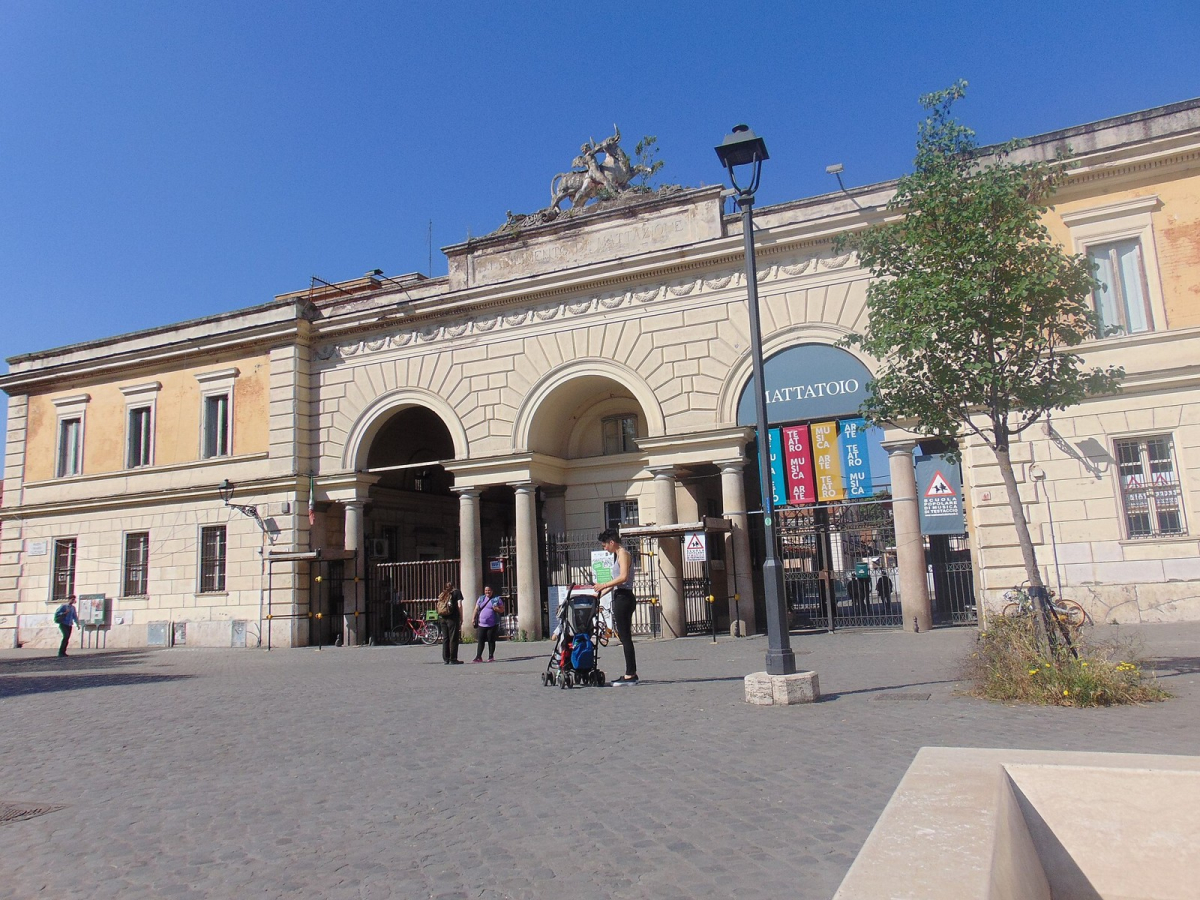 Former slaughterhouse complex in Testaccio